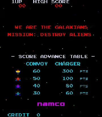 Space Invaders Galactica-MAME 2003